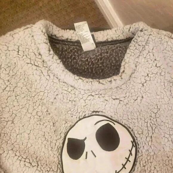 Disney Nightmare Before Christmas Plush Pajama Top - Picture 5 of 7